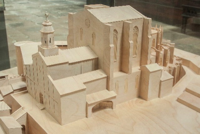 maqueta catedral de girona